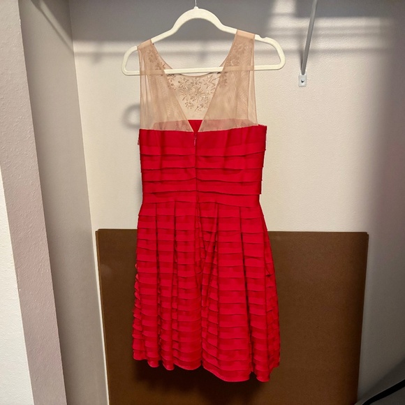BCBGMaxAzria Red Marina Dress - Picture 3 of 8